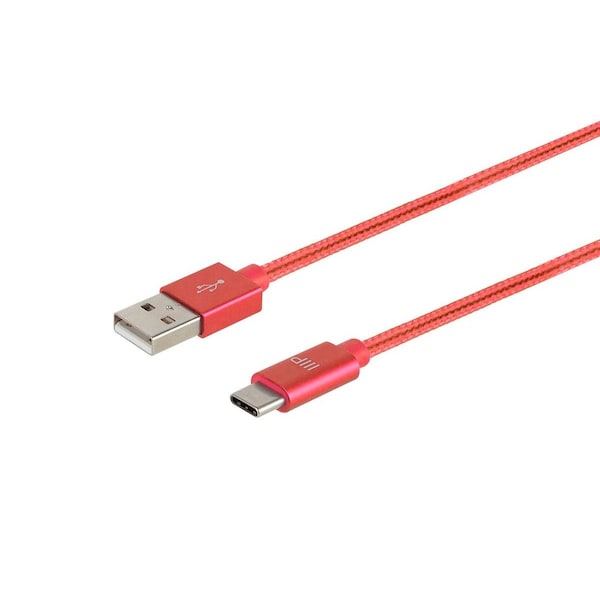 Palette Series USB 2.0 Type-C To Type-A Charge & Sync Nylon-Braid Cabl